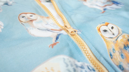 Hoodie Zipper Owls